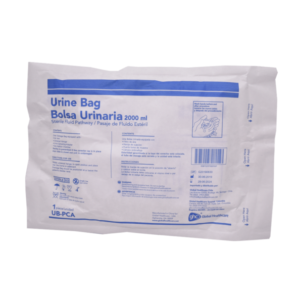 Bolsa drenaje cystoflo 2000 ml global healthcare adulto